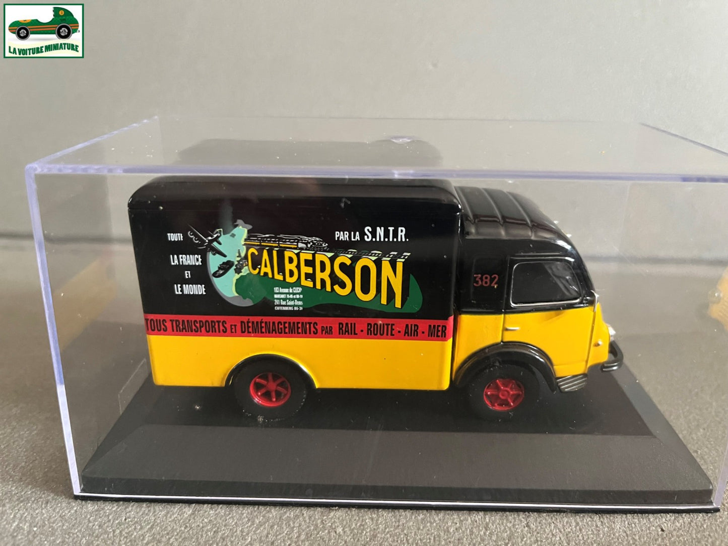 Voiture Miniature Camion Publicitaire Renault Galion Calberson au 1/43