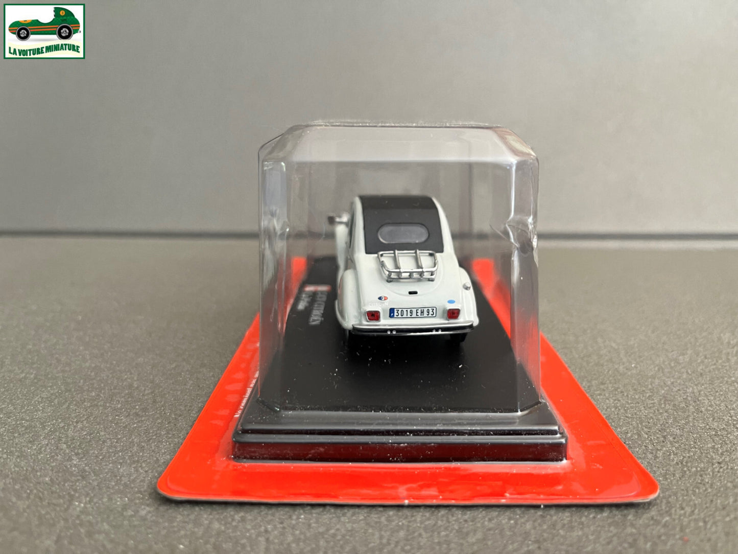 Voiture miniature Citroen 2cv 2 cv La Pallas Auto Plus Hachette 1/43