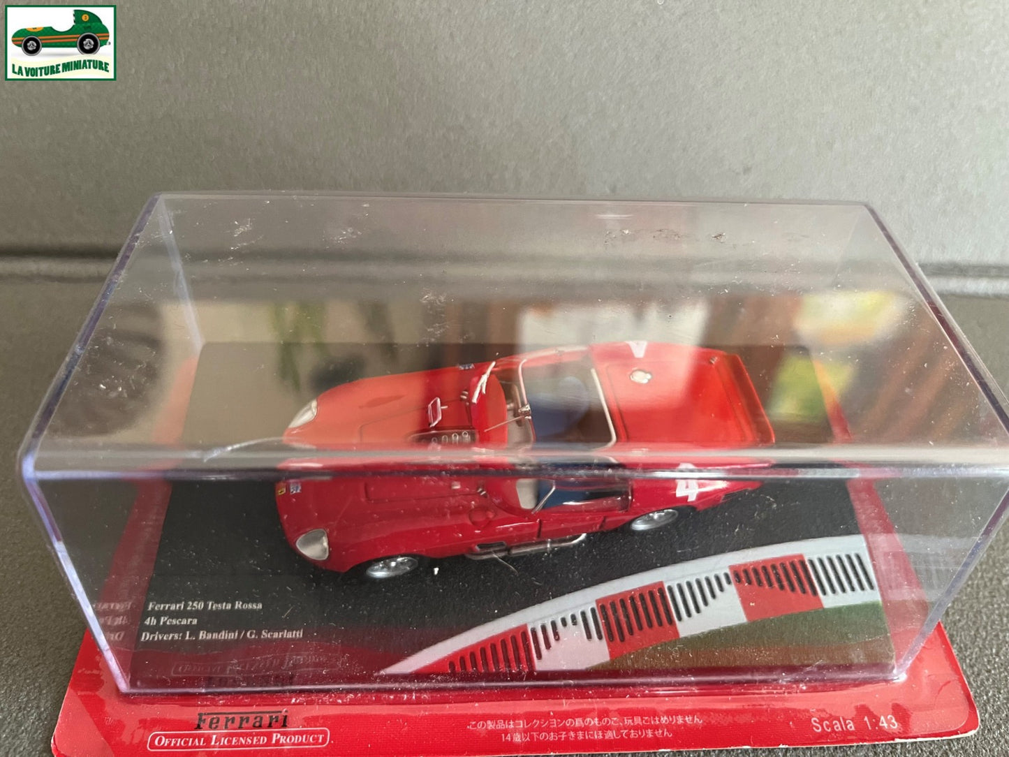 Voiture miniature Collection Ferrari 250 Testa Rossa 4h Pescara 1/43