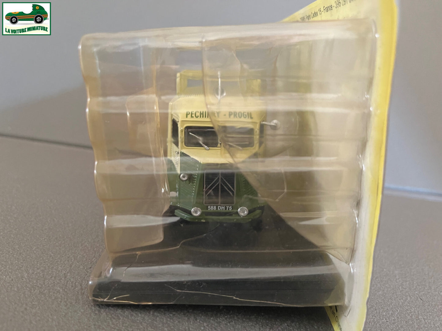 Voiture Miniature Citroen Type HZ 1954 Pechiney Eligor Hachette 1/43