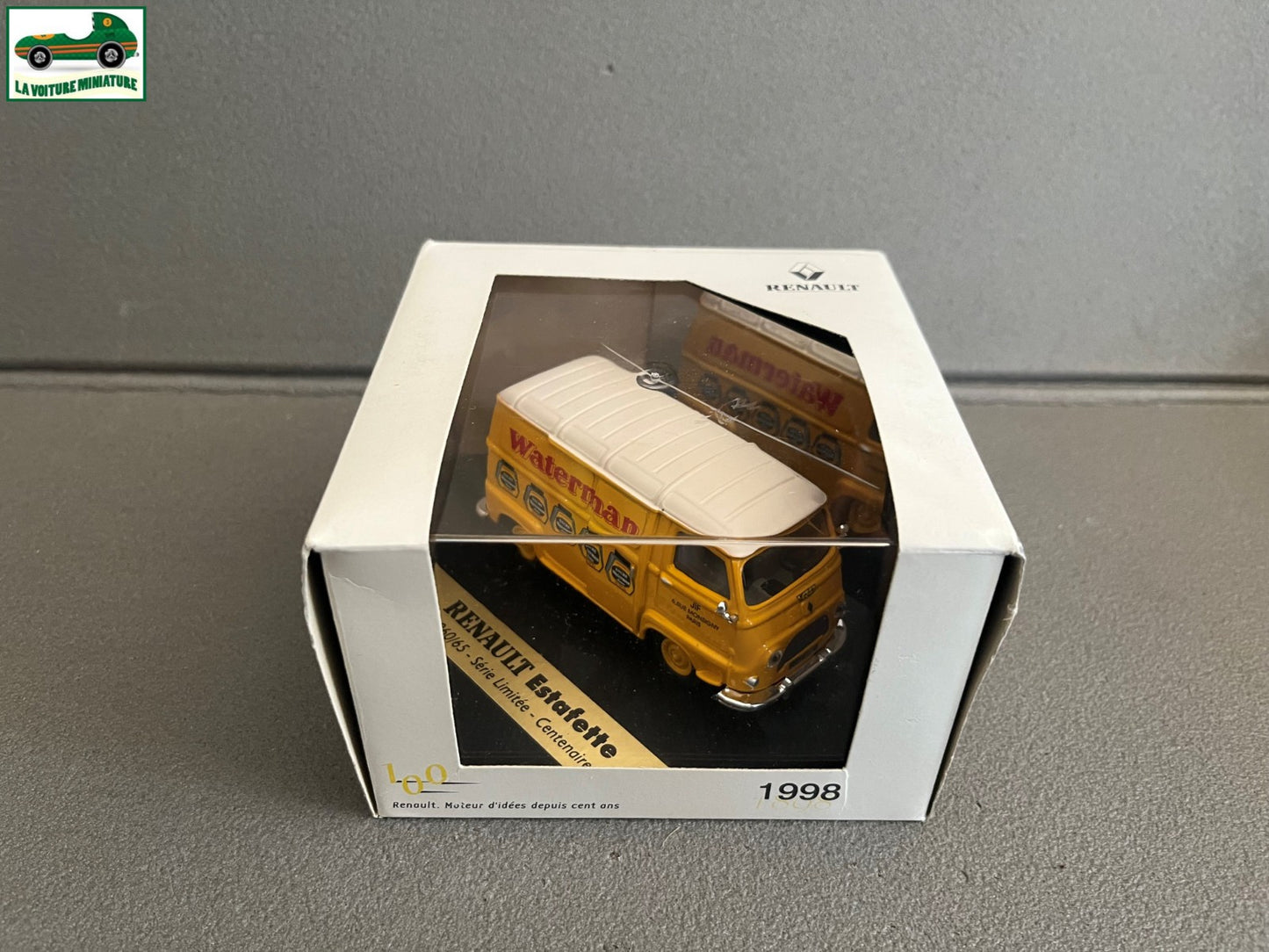 Voiture Miniature Renault Estafette Waterman Centenaire Vitesse au 1/43