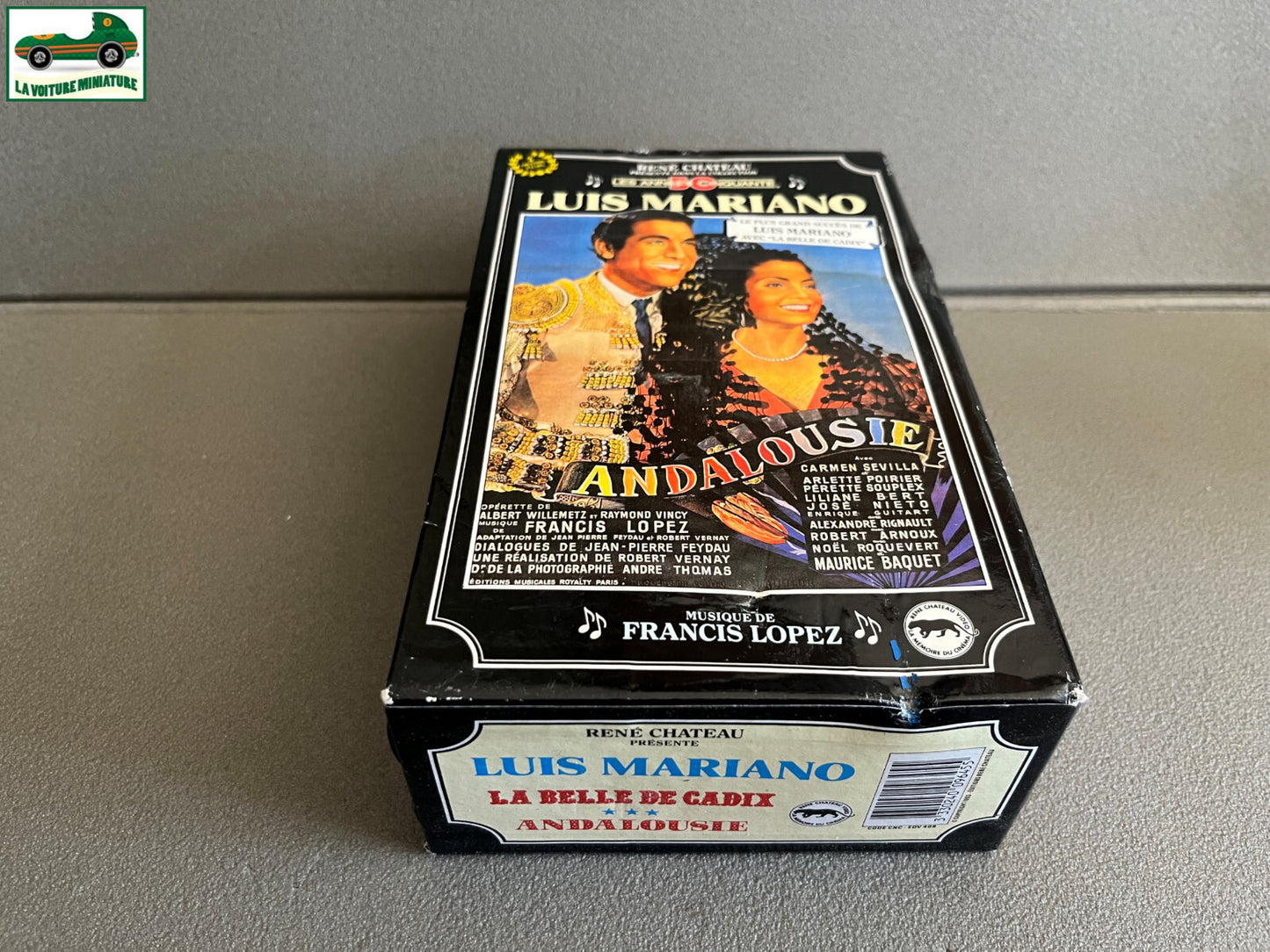 Coffret Cassette VHS LUIS MARIANO La belle de cadix & Andalousie René Chateau