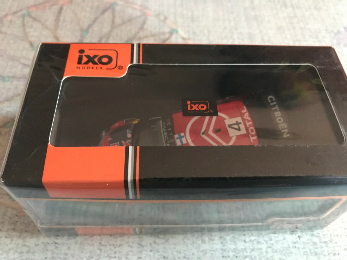 Voiture Miniature Citroen C3 WRC Lappi Rallye Suede 2019 Ixo 1/43