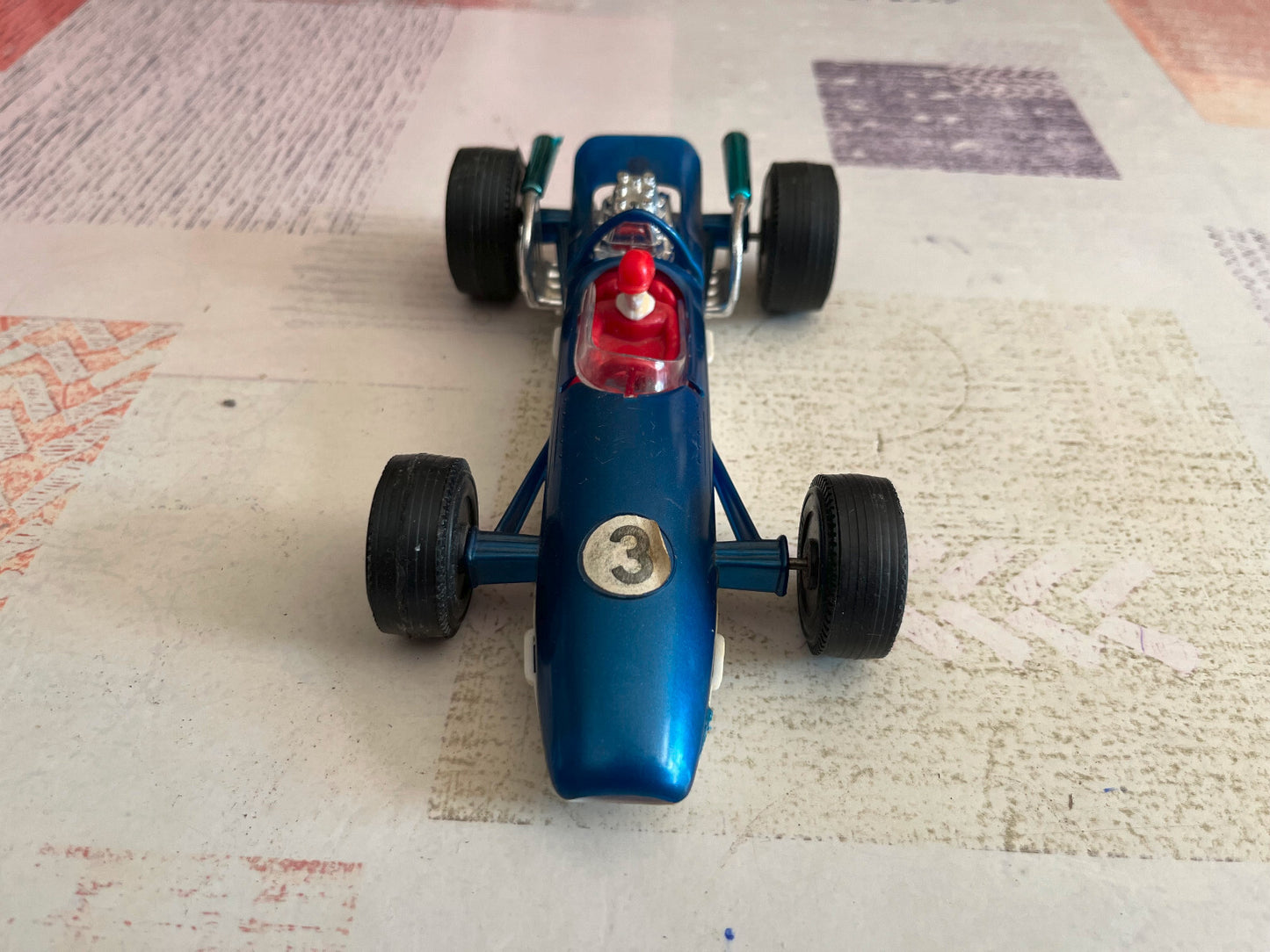 Jouet Ancien Plastique Voiture Course F1 Repco Brabham West Germany