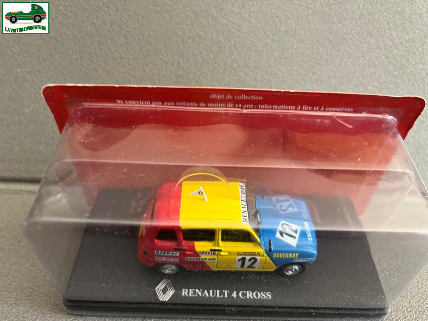Voiture miniature Passion Renault 4 4L R4 Cross Hachette au 1/43