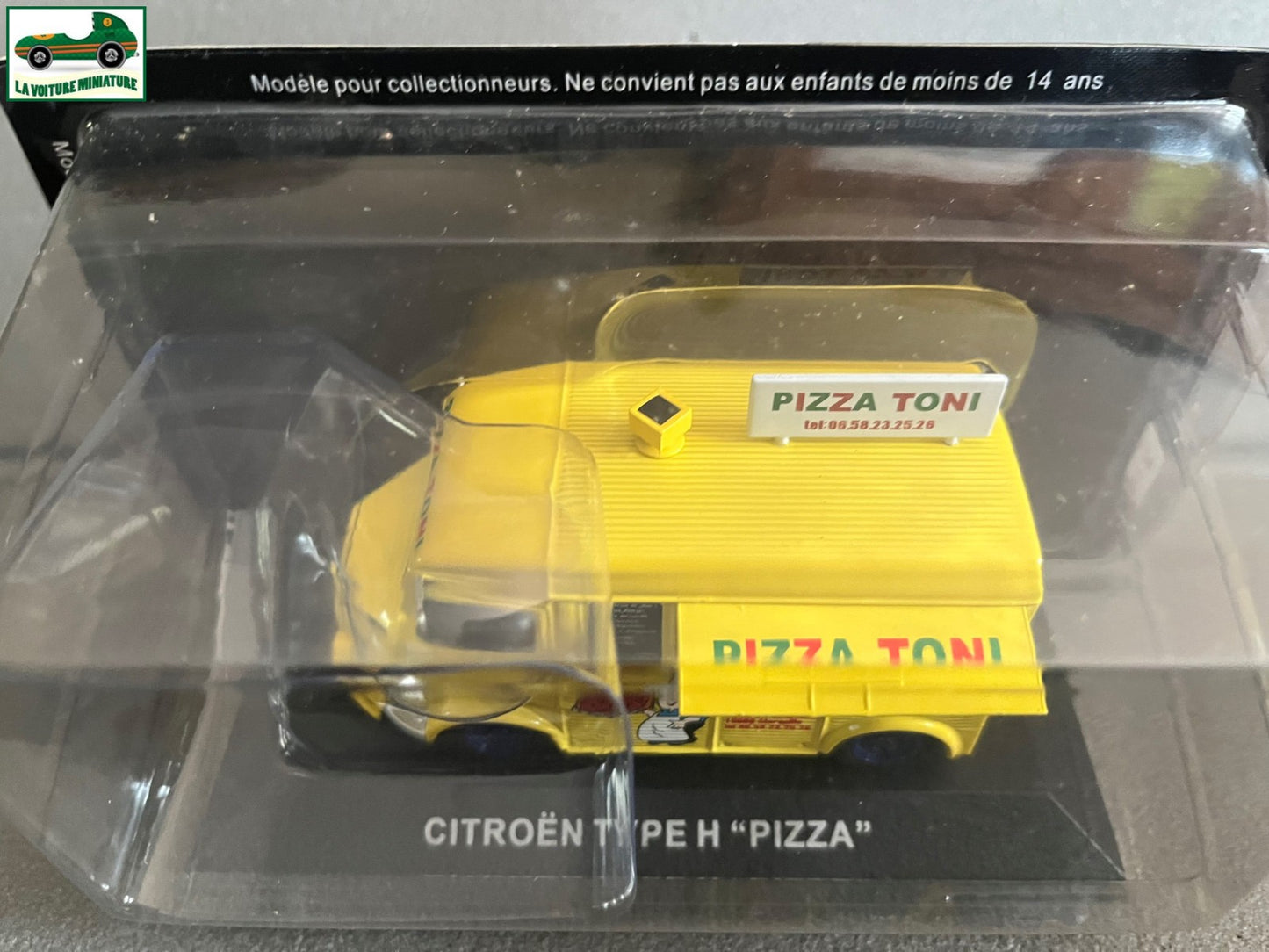 Voiture miniature Camion Citroen Type HY H Pizza au 1/43