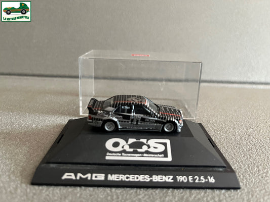 Voiture Miniature AMG Mercedes Benz 190 E Herpa au 1/87 HO