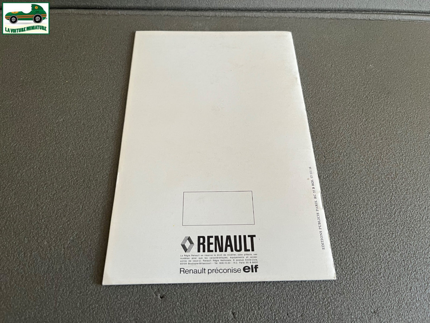 Ancien Dépliant Brochure Documentation Automobile Renault 16