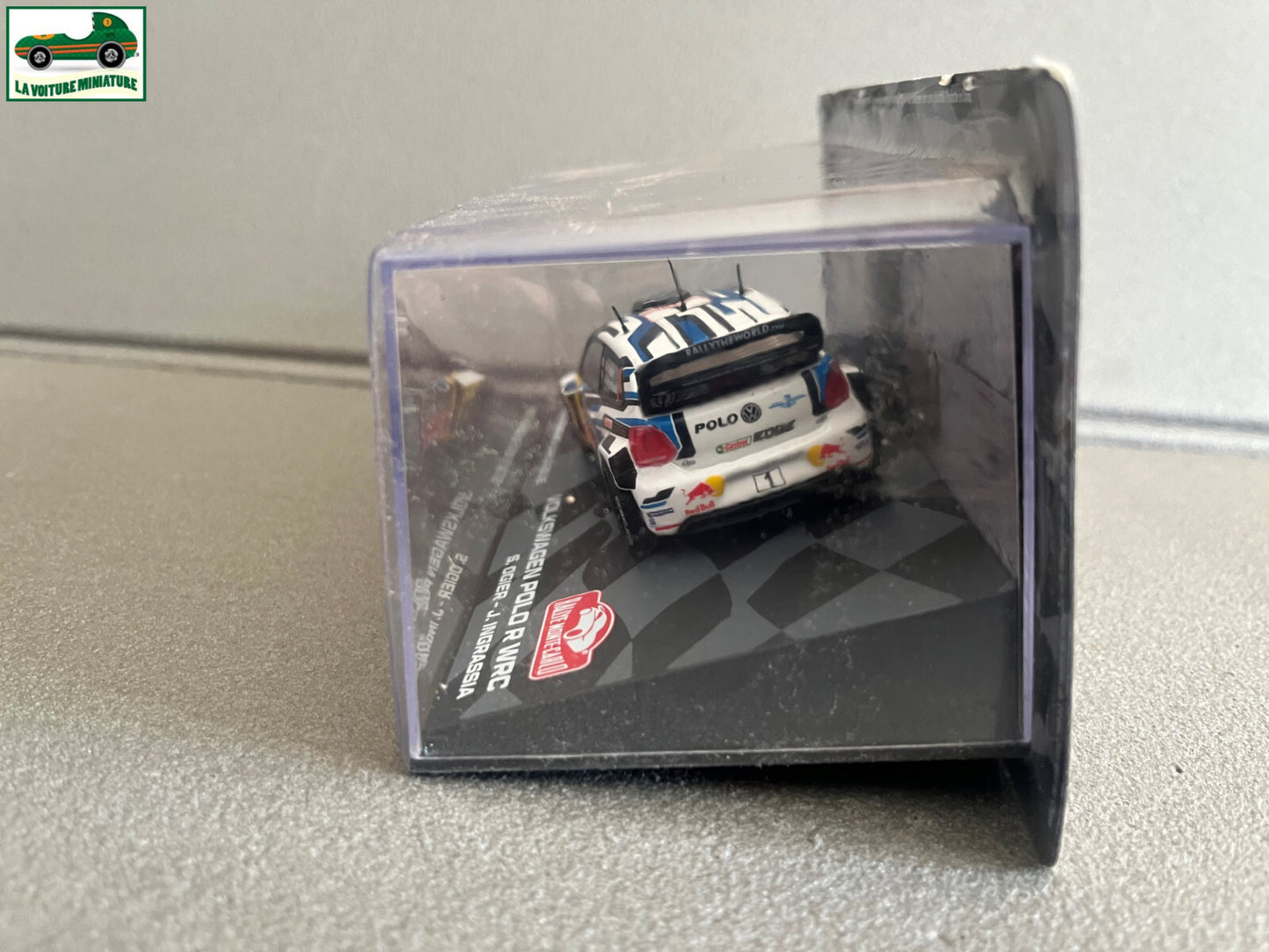 Voiture miniature Volkswagen Polo R WRC Rallye Monte Carlo 2016 Ogier 1/43