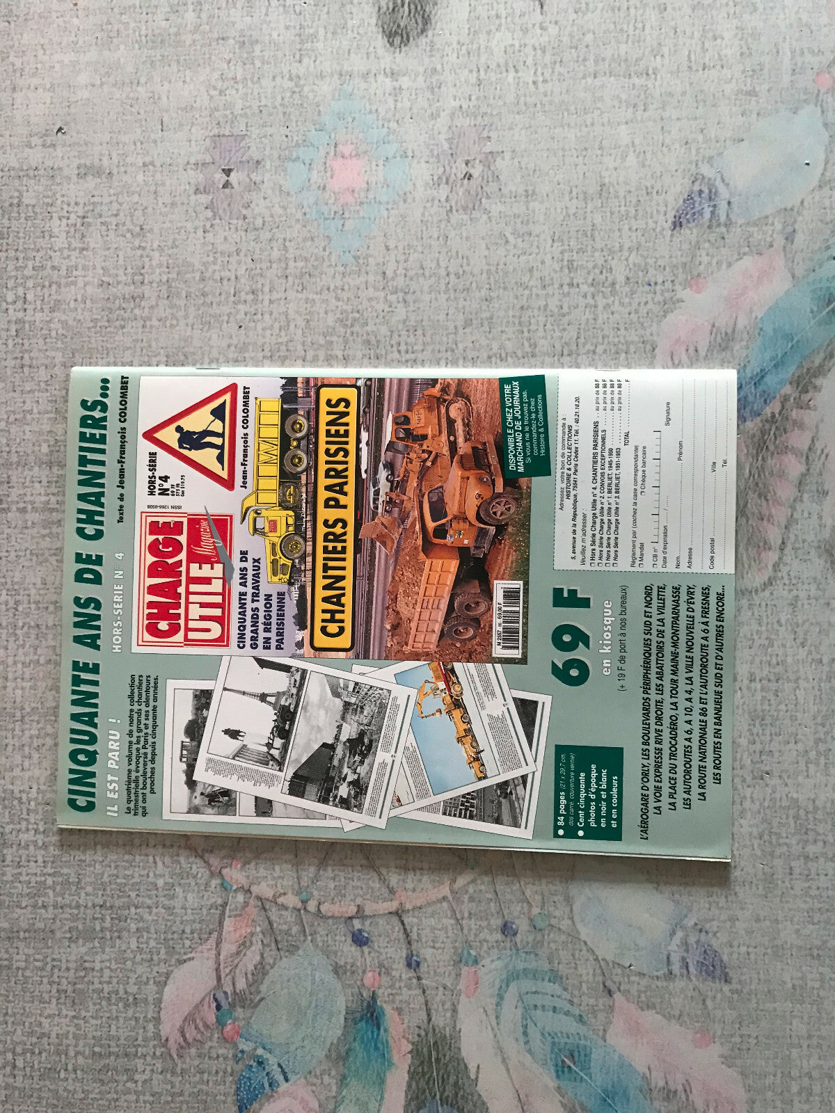 Livre Revue Voiture Automobile Automobilia N°4 1996