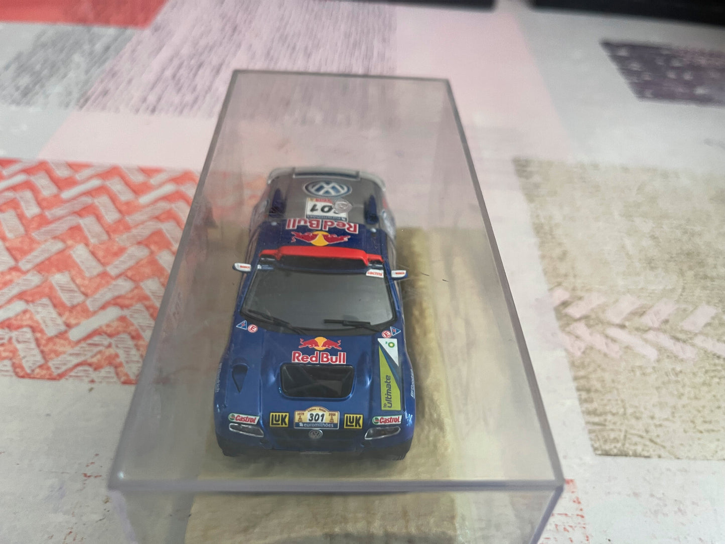 Voiture Miniature Volkswagen Race Touareg Dakar 2006 Norev M6 Collection au 1/43