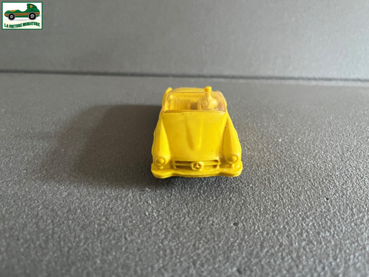 Voiture Miniature Ancien Mercedes 190SL Tomte Lardal Norway Plastique Gomme 1/43
