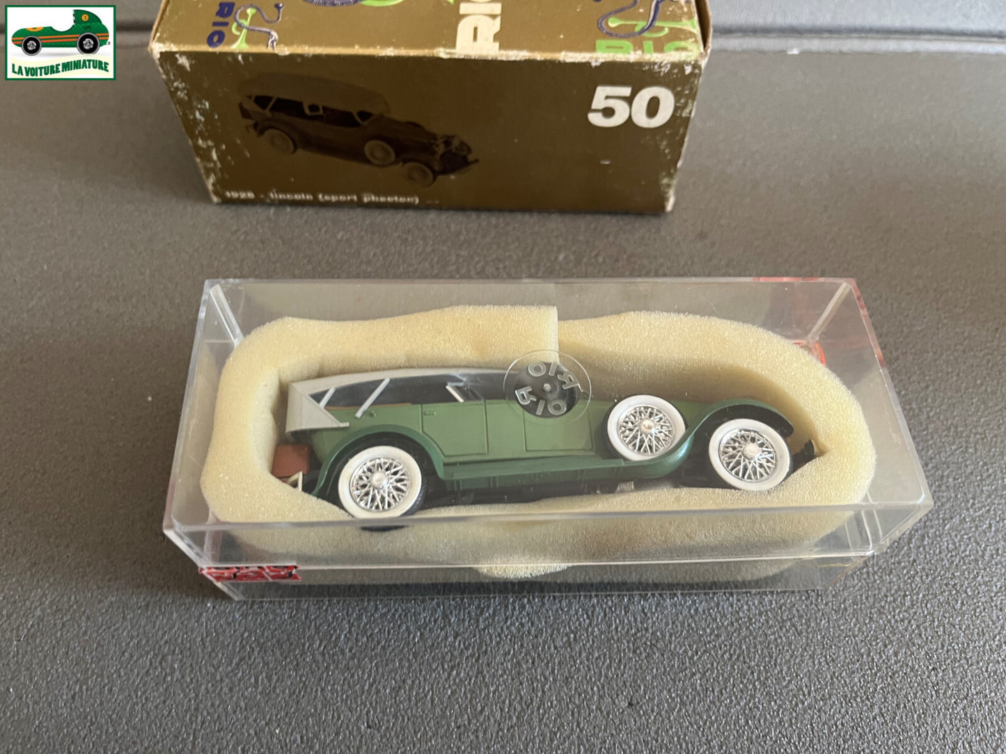 Voiture Miniature Rio 1928 Lincoln Sport Phaeton 1/43 avec Défauts
