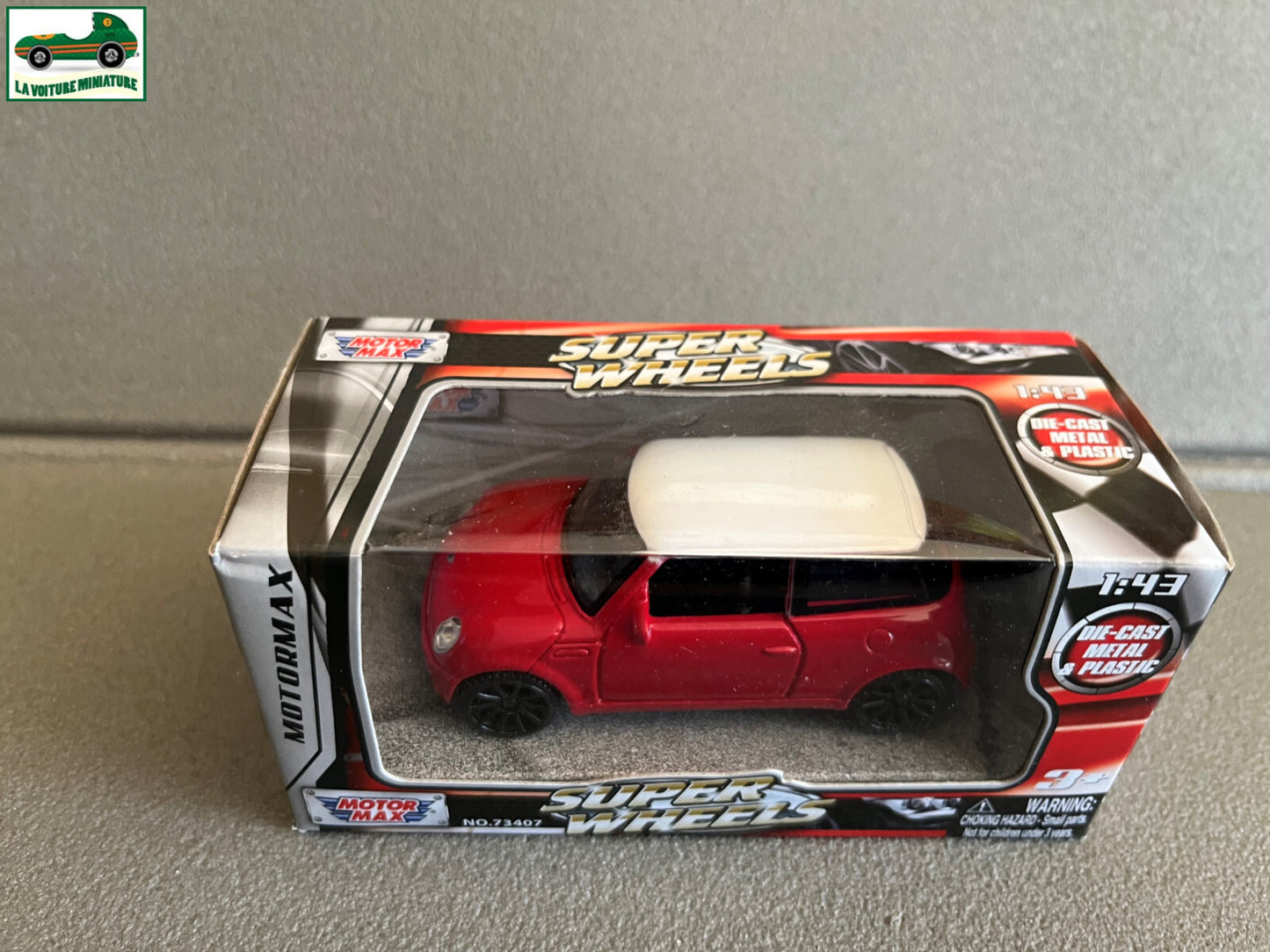 Voiture miniature Mini Cooper Motor Max 1/43