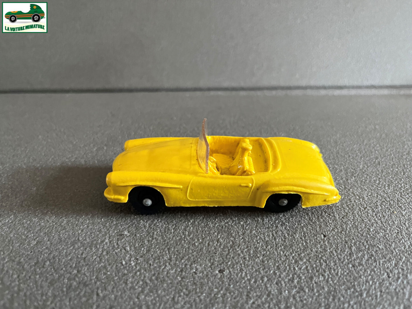 Voiture Miniature Ancien Mercedes 190SL Tomte Lardal Norway Plastique Gomme 1/43