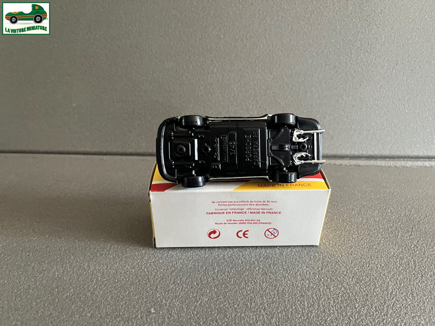 Voiture Miniature Porsche Carrera 1973 Solido Hachette 1/43