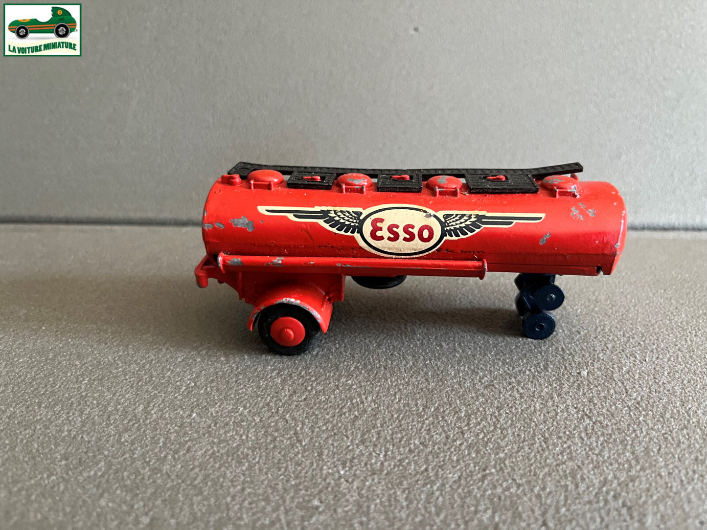 Ancienne Miniature Remorque Citerne Esso Crescent Toys Scammell Tanker Epave