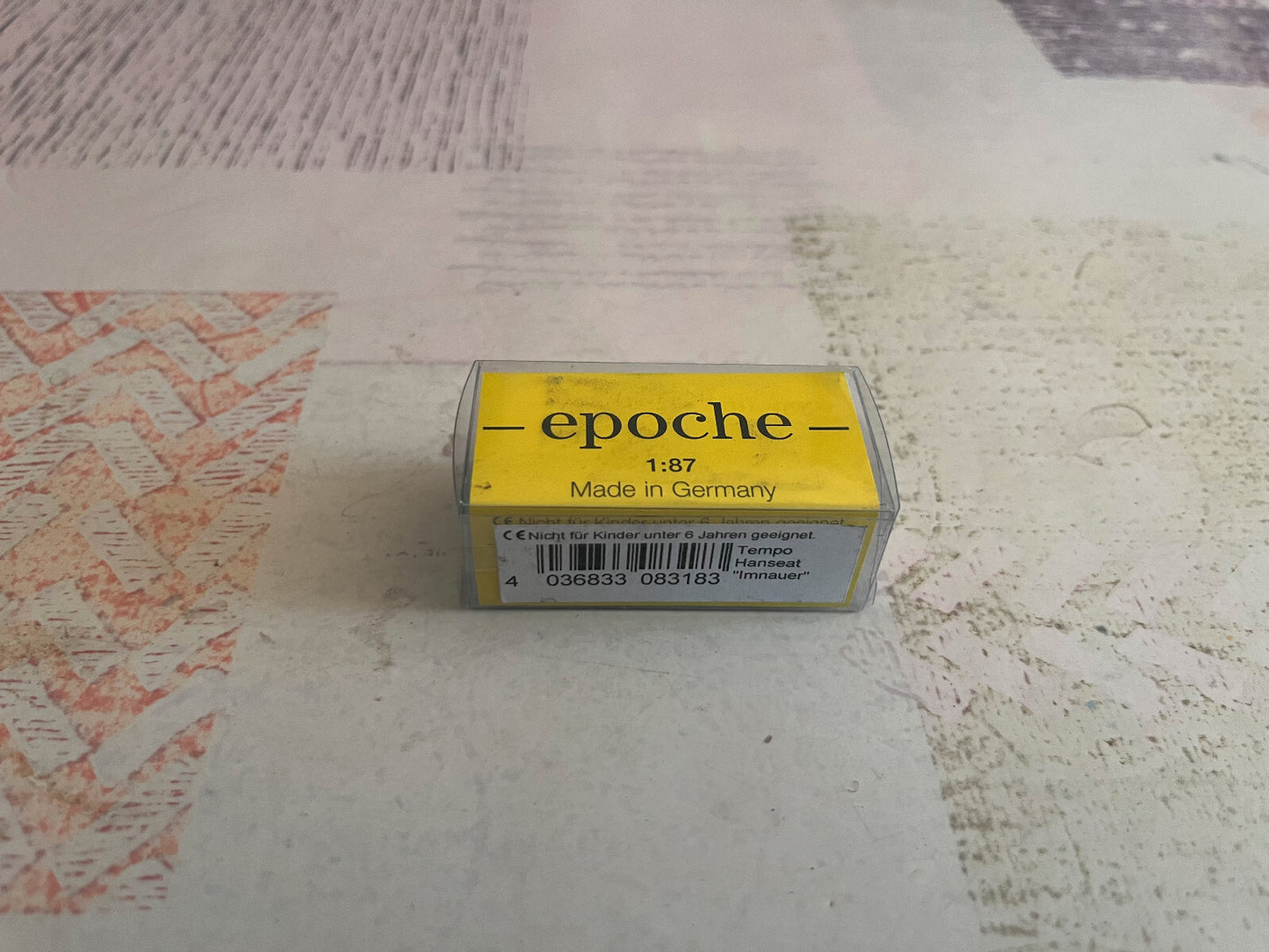 Voiture Miniature Camion Tempo Hanseat Epoche Made in Germany 1/87 HO