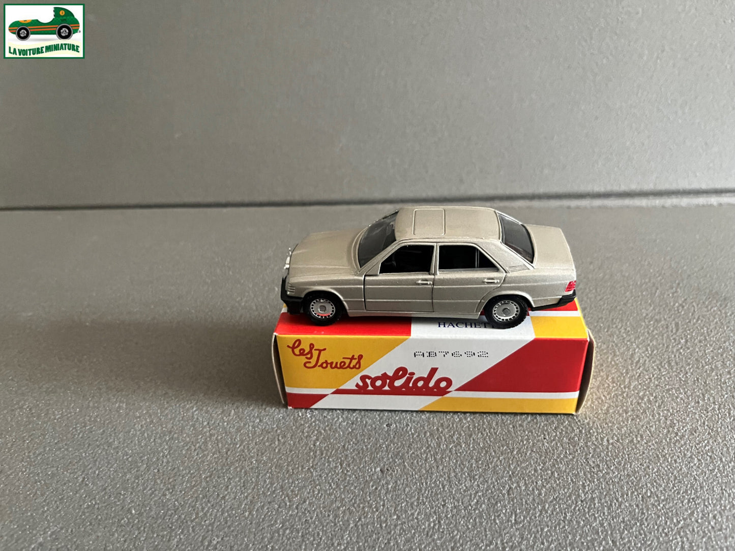Voiture Miniature Mercedes 190 Racing 1986 Solido Hachette 1/43