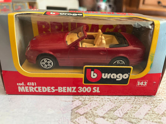 Voiture miniature Burago Mercedes Benz 300 SL 4181 au 1/43