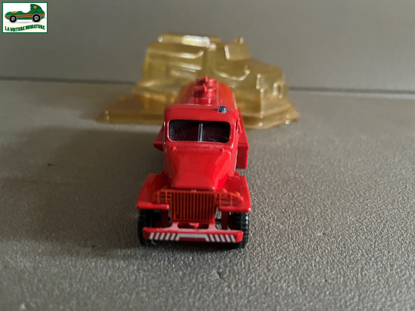 Voiture Miniature GMC Citerne Pompiers Solido au 1/50