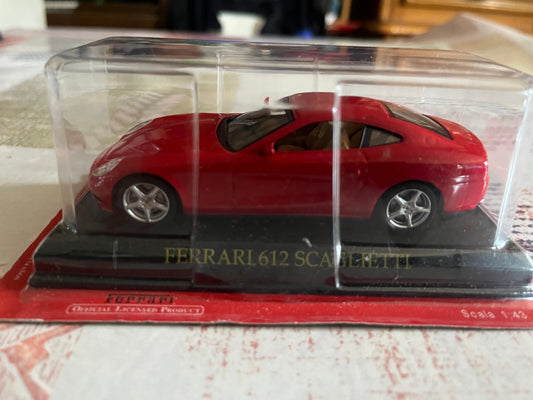 Voiture miniature Collection Ferrari 612 Scaglietti Ixo Fabbri 1/43