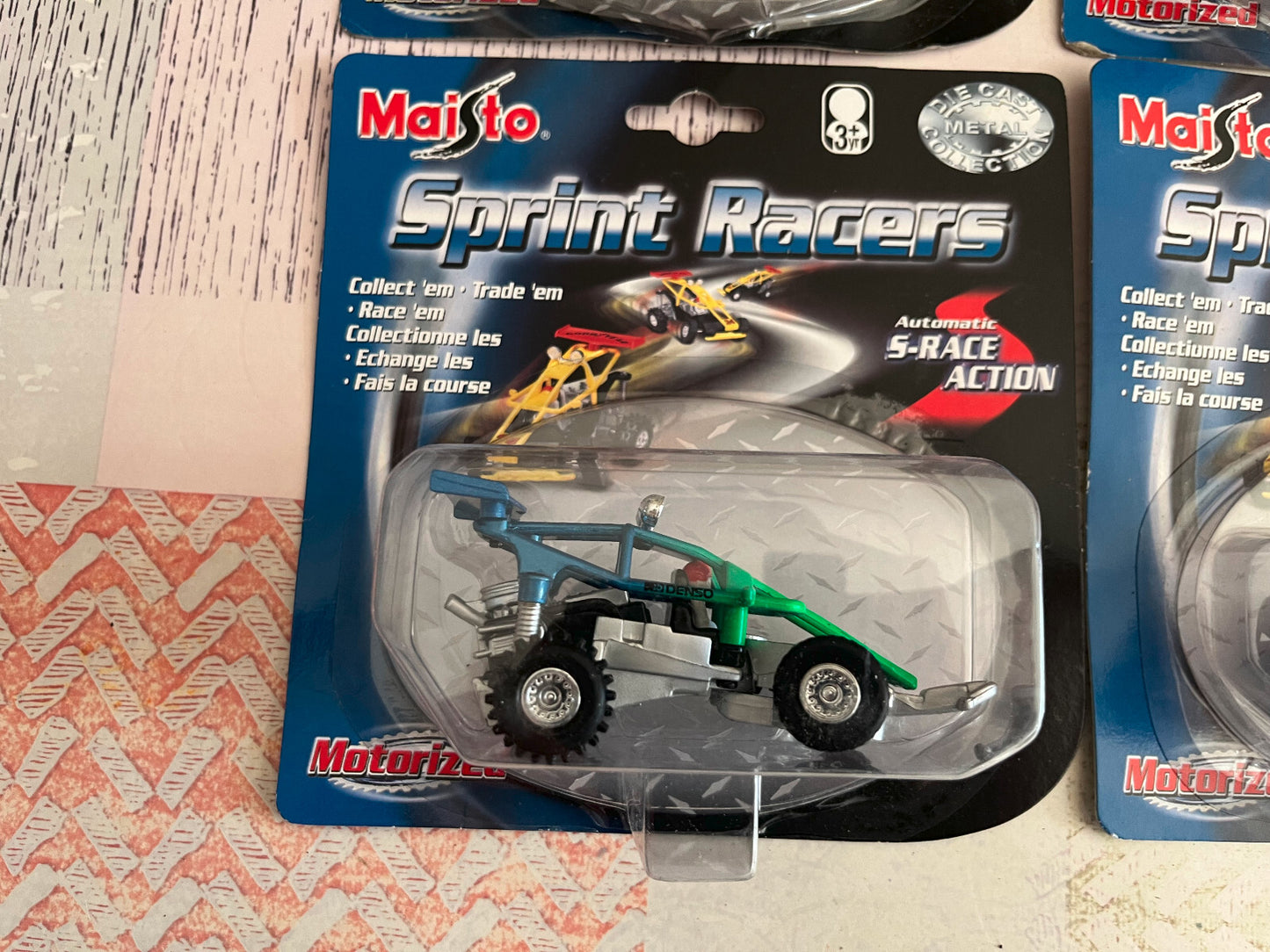 Voiture Miniature Lot de 4 Buggy Maisto Sprint Racers 2001 2002