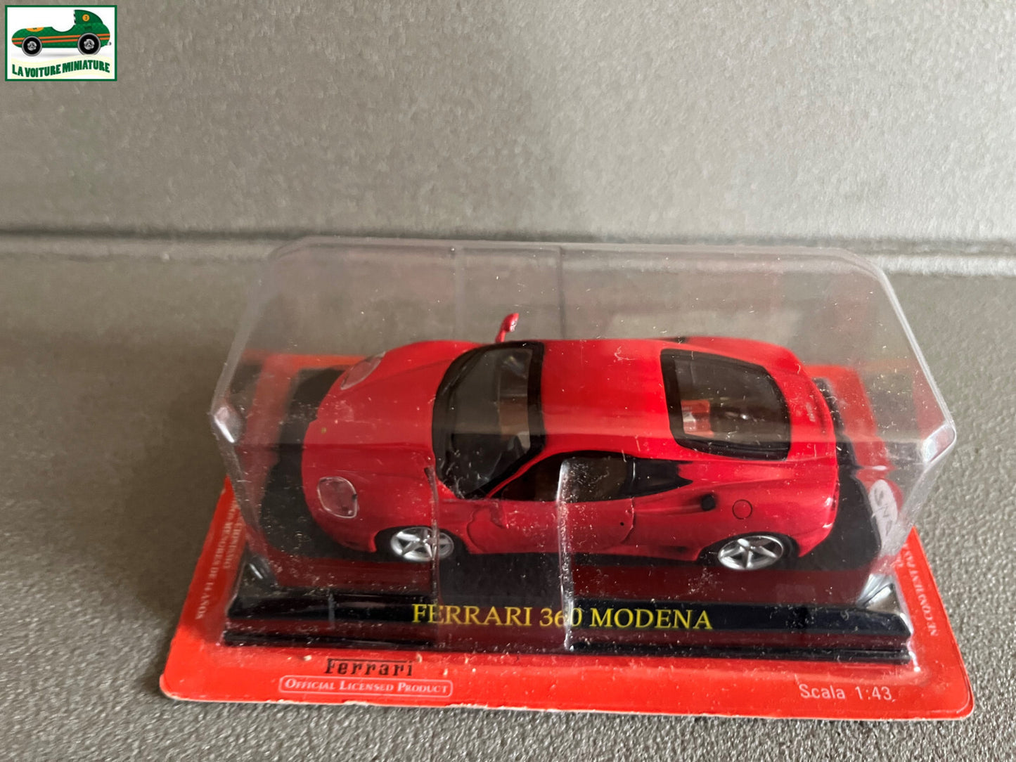 Voiture Miniature Ferrari 360 Modena 1/43 IXO Fabbri au 1/43