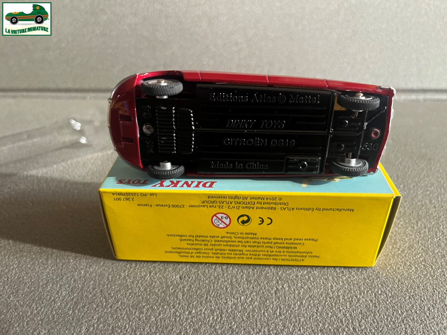 Voiture miniature Citroen DS 19 530 Dinky Toys Atlas