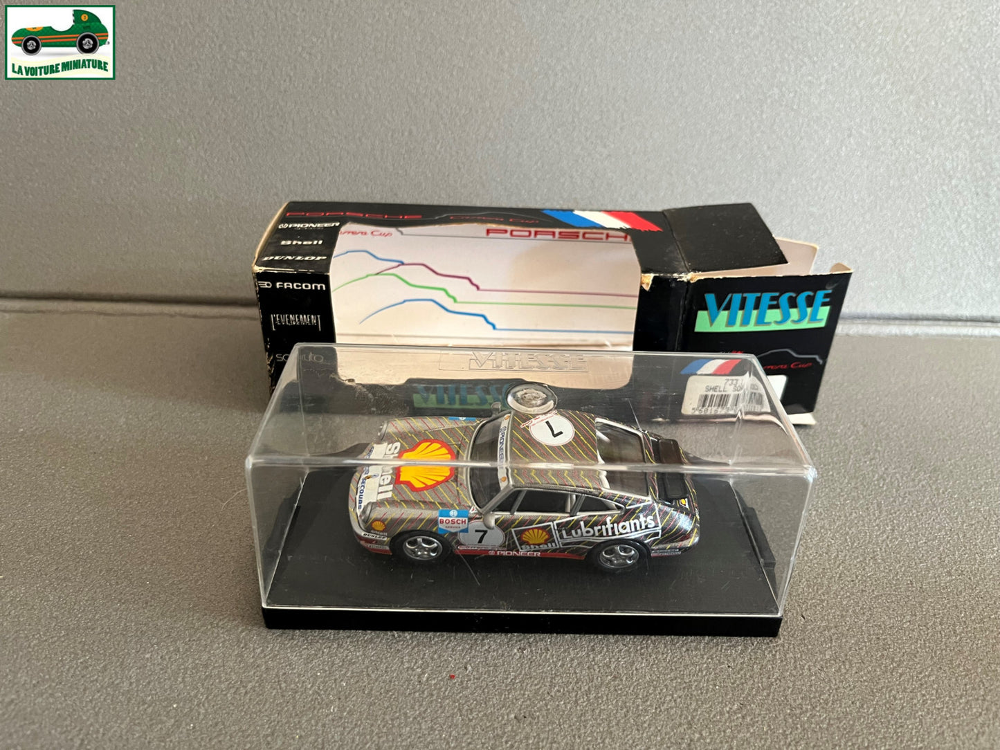 Voiture Miniature Course Porsche Shell Sonauto Vitesse au 1/43
