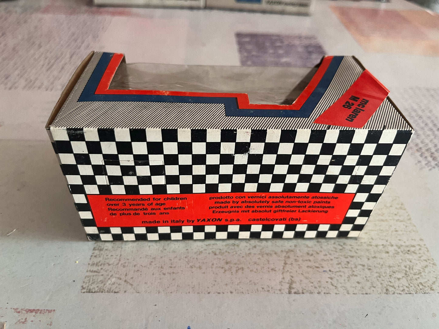 Voiture Miniature Formule 1 F1 McLaren M26 Yaxon Italy 1/43