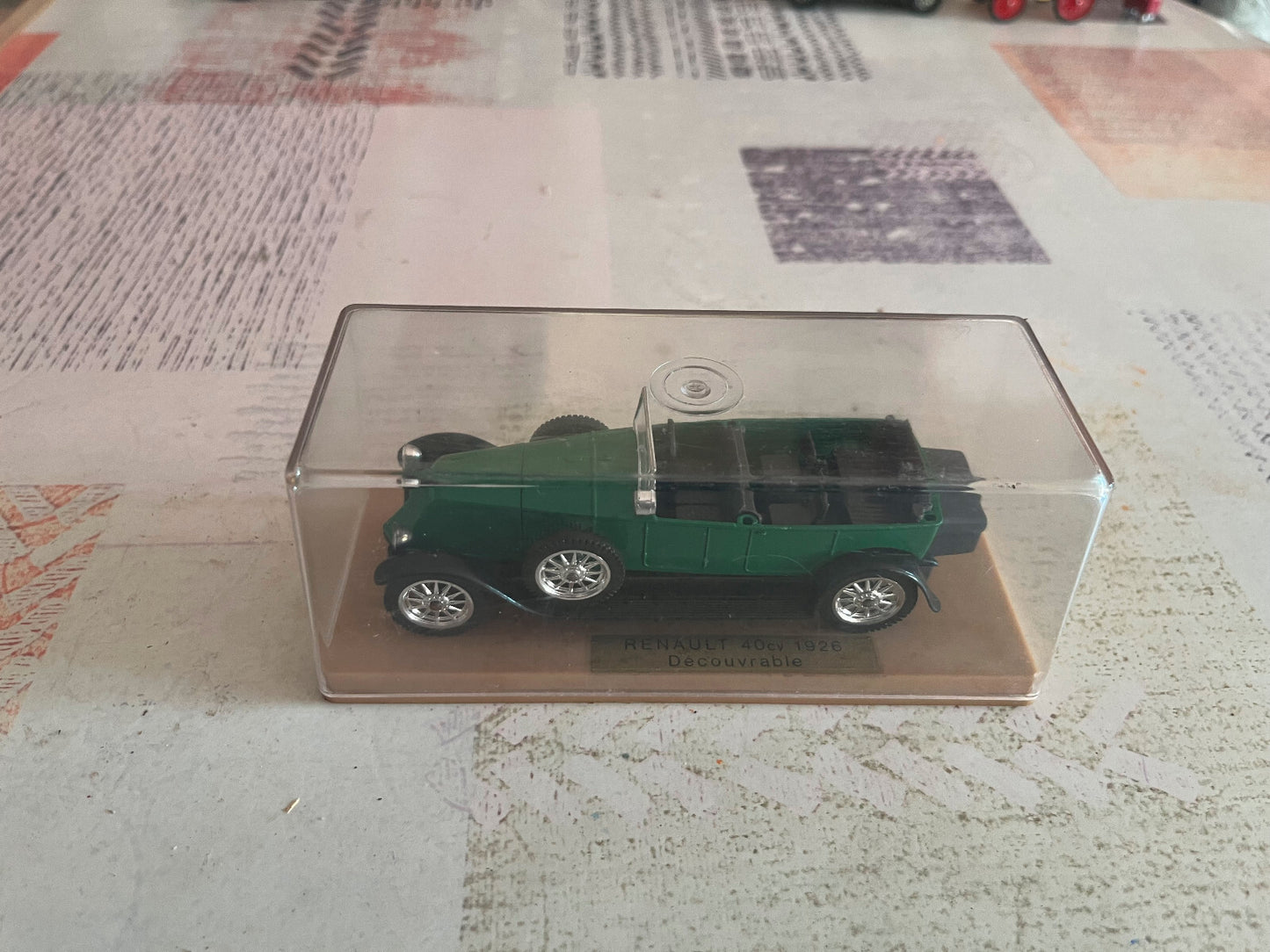 Voiture Miniature Renault 40cv 1926 Découvrable Solido au 1/43