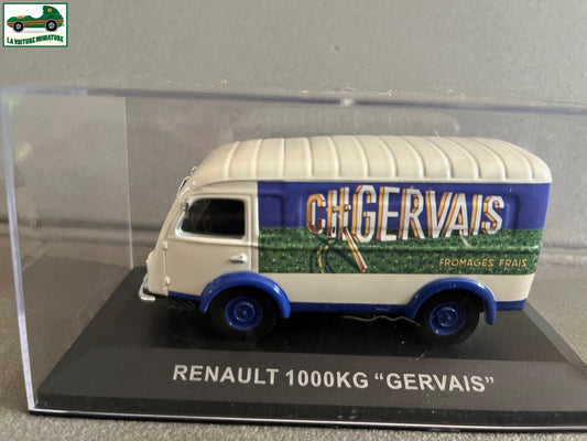 Voiture Miniature Publicitaire Camion Renault 1000kg Gervais au 1/43