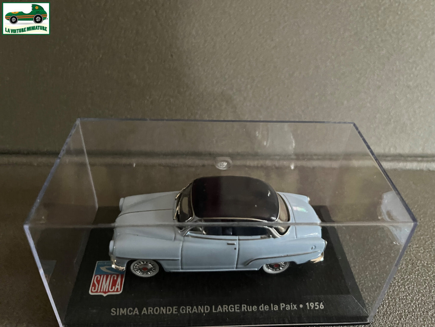 Voiture Miniature Simca Aronde Grand Large 1956 Rue de la Paix Altaya au 1/43