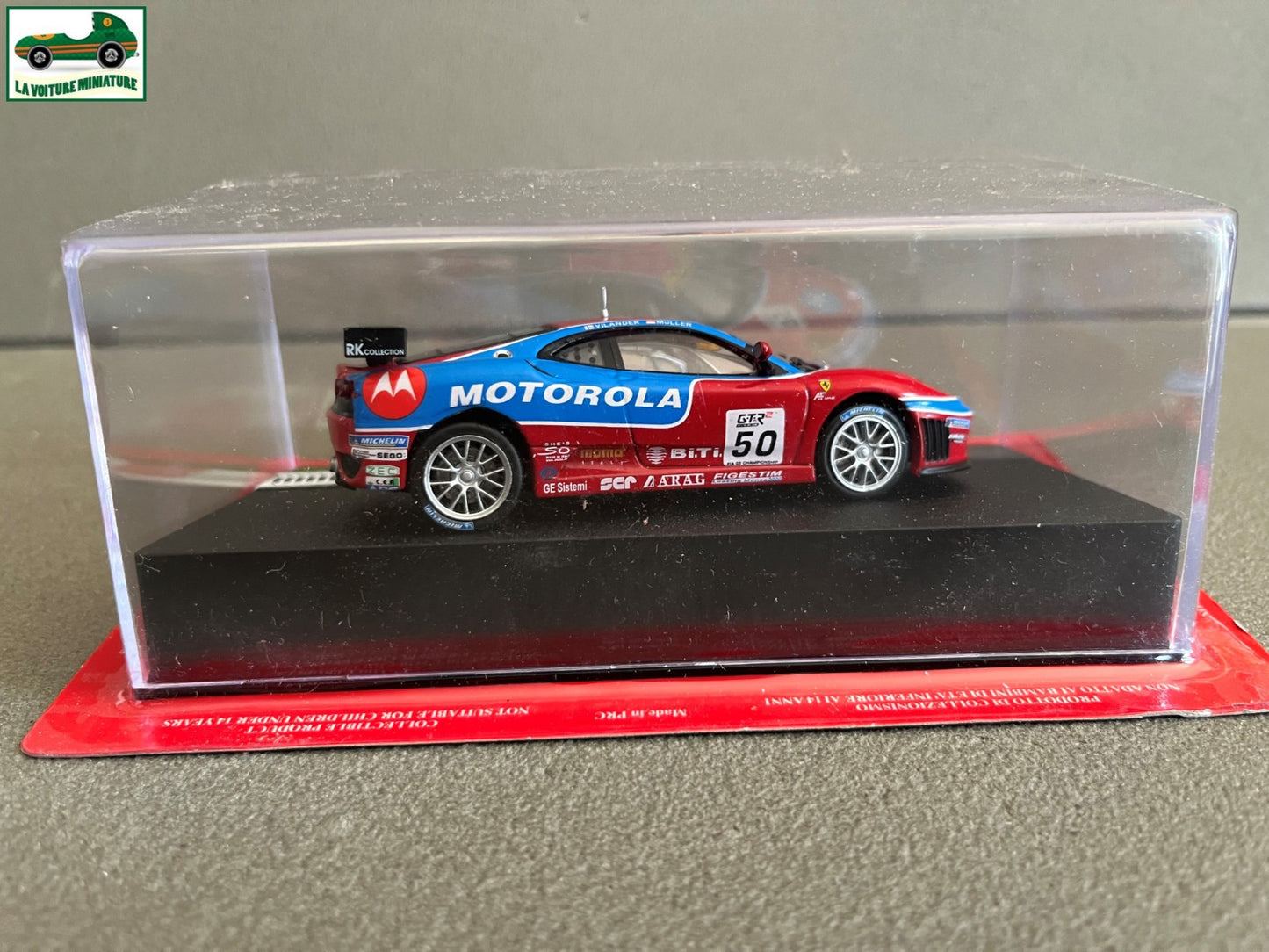 Voiture miniature Collection Ferrari F430 GTC FIA GT 2007 au 1/43
