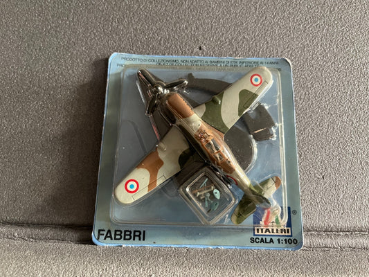 Avion miniature Militaire M.S. 406 Fabbri Italeri 1/100