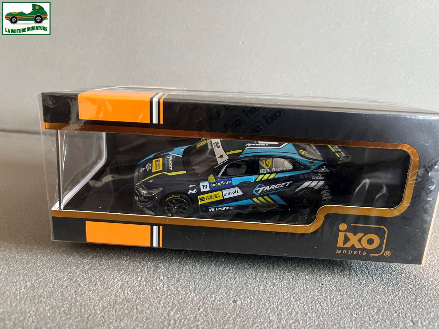 Voiture Miniature Hyundai Elantra N TCR #19 Portugal 2021 Rallye Ixo au 1/43