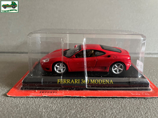 Voiture Miniature Ferrari 360 Modena 1/43 IXO Fabbri au 1/43