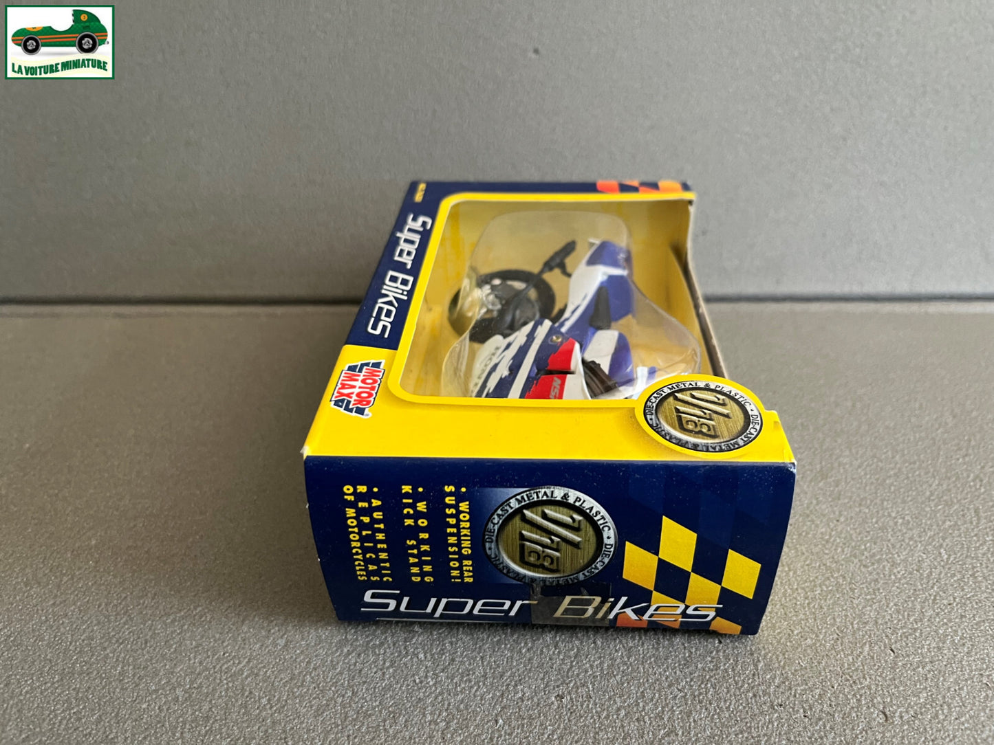 Moto miniature Honda NSR Super Bikes Motor Max 1/18