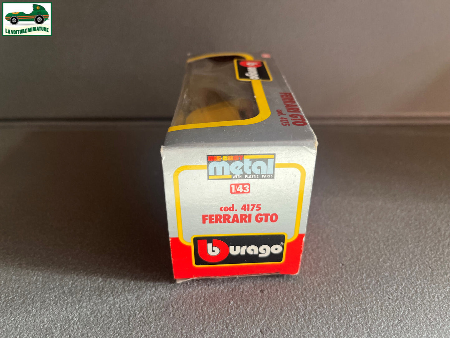 Voiture miniature Collection Ferrari GTO cod 4175 Burago 1/43