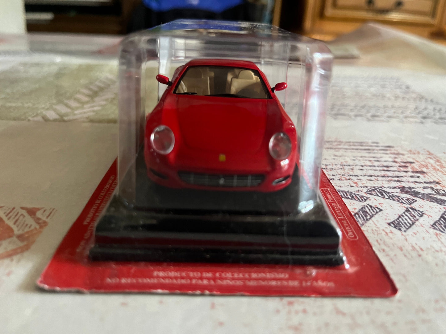 Voiture miniature Collection Ferrari 612 Scaglietti Ixo Fabbri 1/43