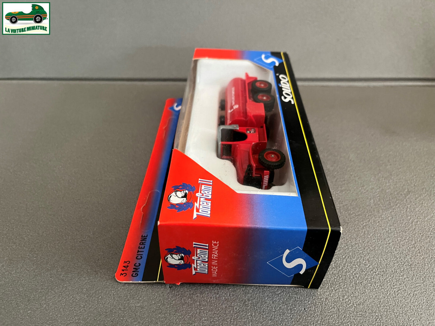 Voiture Miniature 3143 GMC Citerne Pompiers TonerGam II Solido au 1/50
