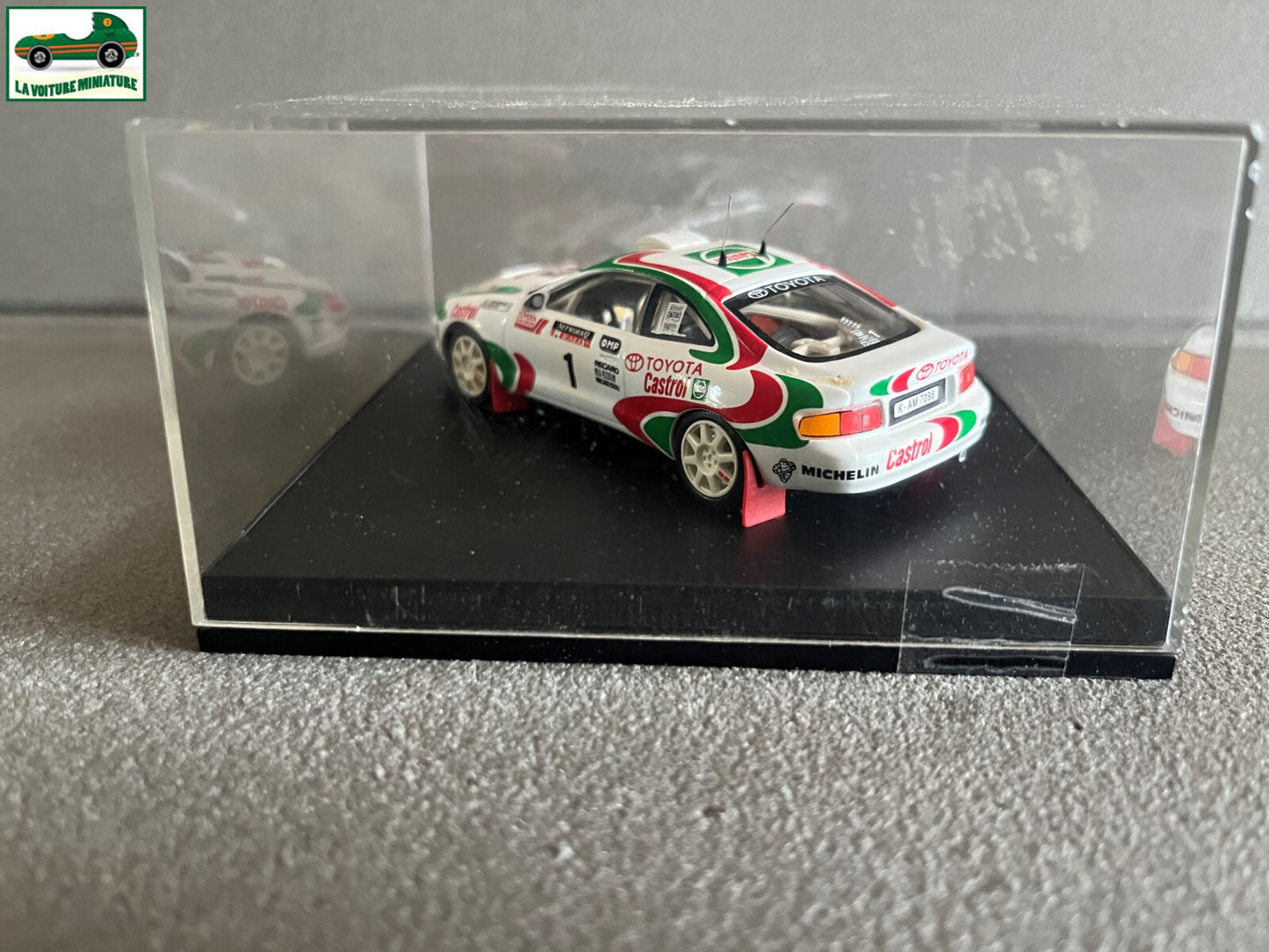Voiture Miniature Toyota Celica GT Four Castrol RAC Trofeu au 1/43 Défauts