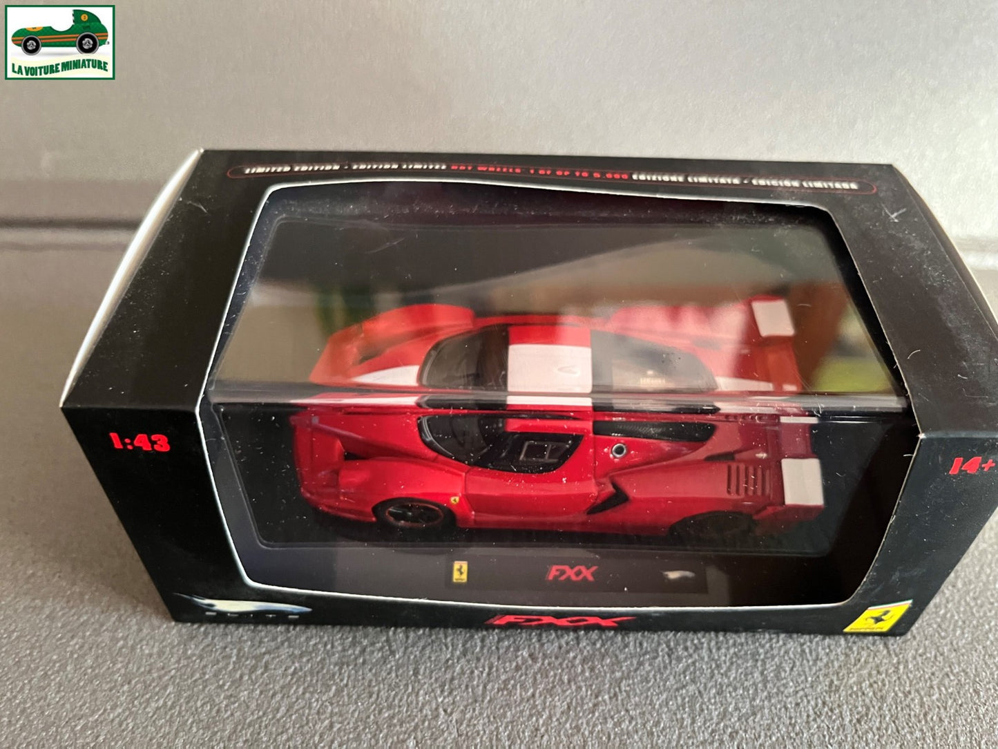 Voiture Miniature 2006 Ferrari FXX HotWheels Elite au 1/43