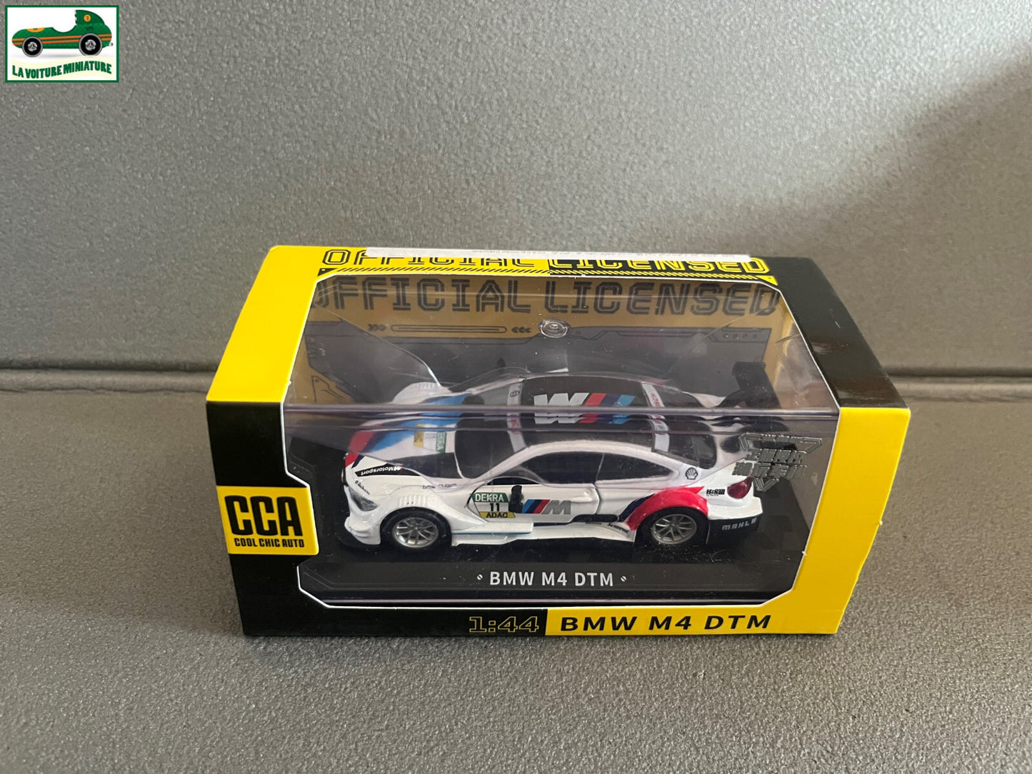 Voiture Miniature BMW M4 DTM CCA Cool Chic Auto 1/44 non 1/43