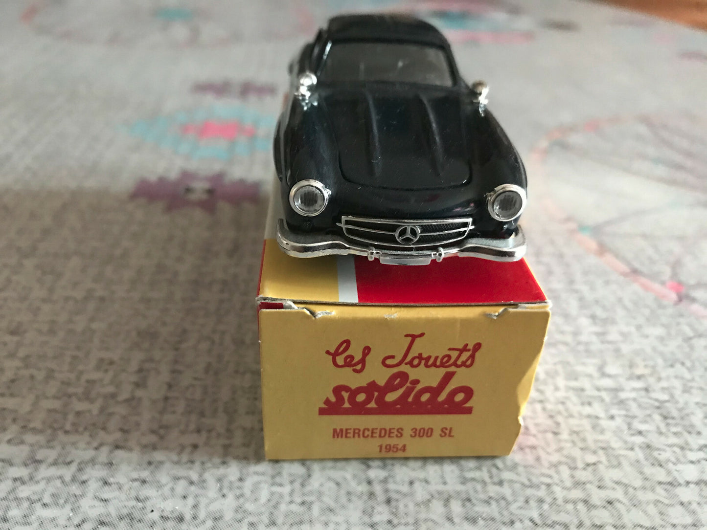 Voiture Miniature Mercedes 300 SL 1954 Solido Hachette au 1/43