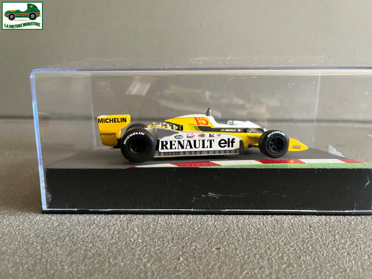 Voiture miniature Formule 1 F1 Renault RS10 1979 Jabouille au 1/43