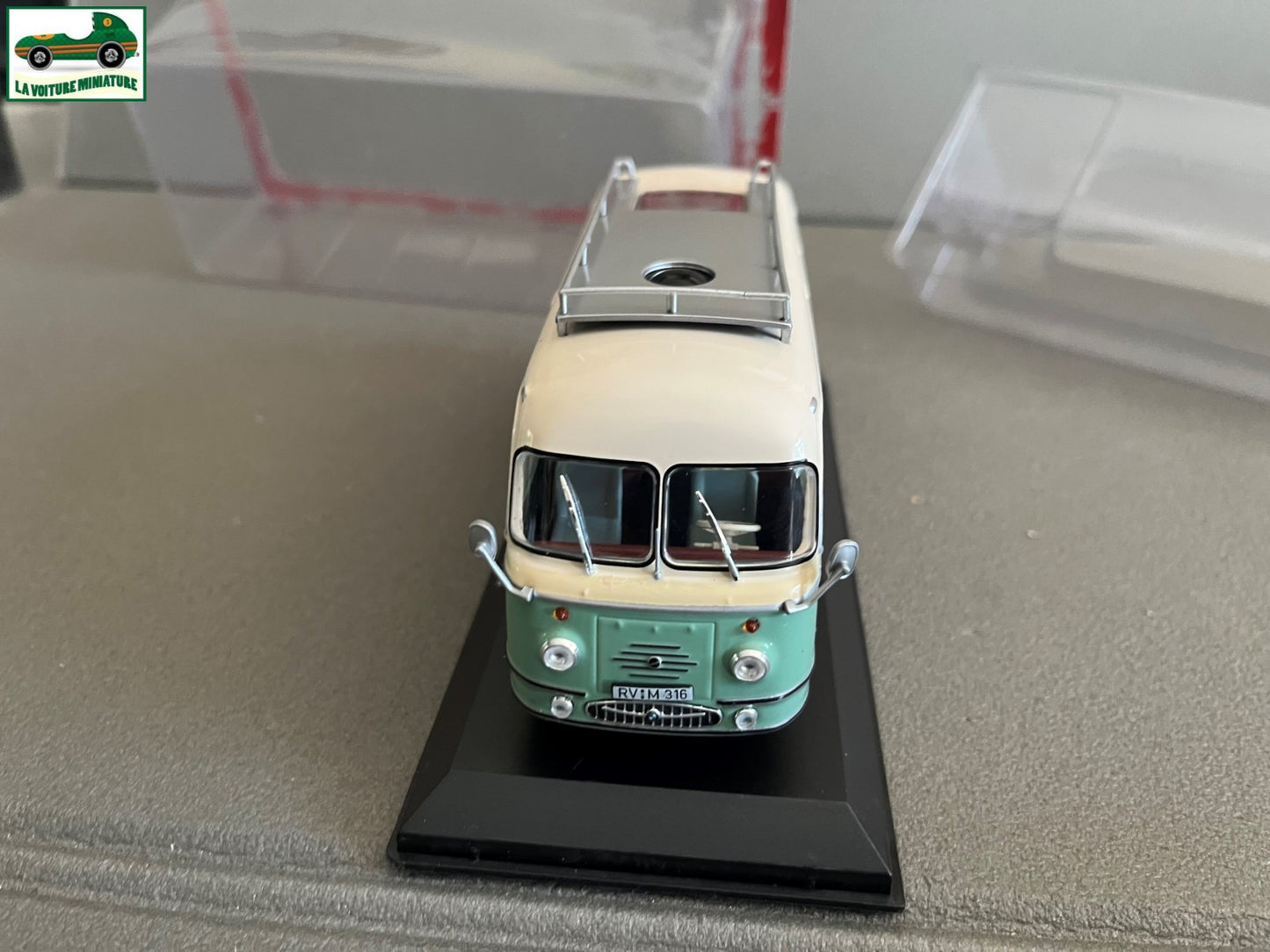 Voiture miniature Passion Camping Car Mikafa Reisemobil 1959 au 1/43