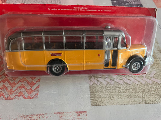 Voiture Miniature Saurer L4C 1949 1/43 Autobus Autocars du Monde