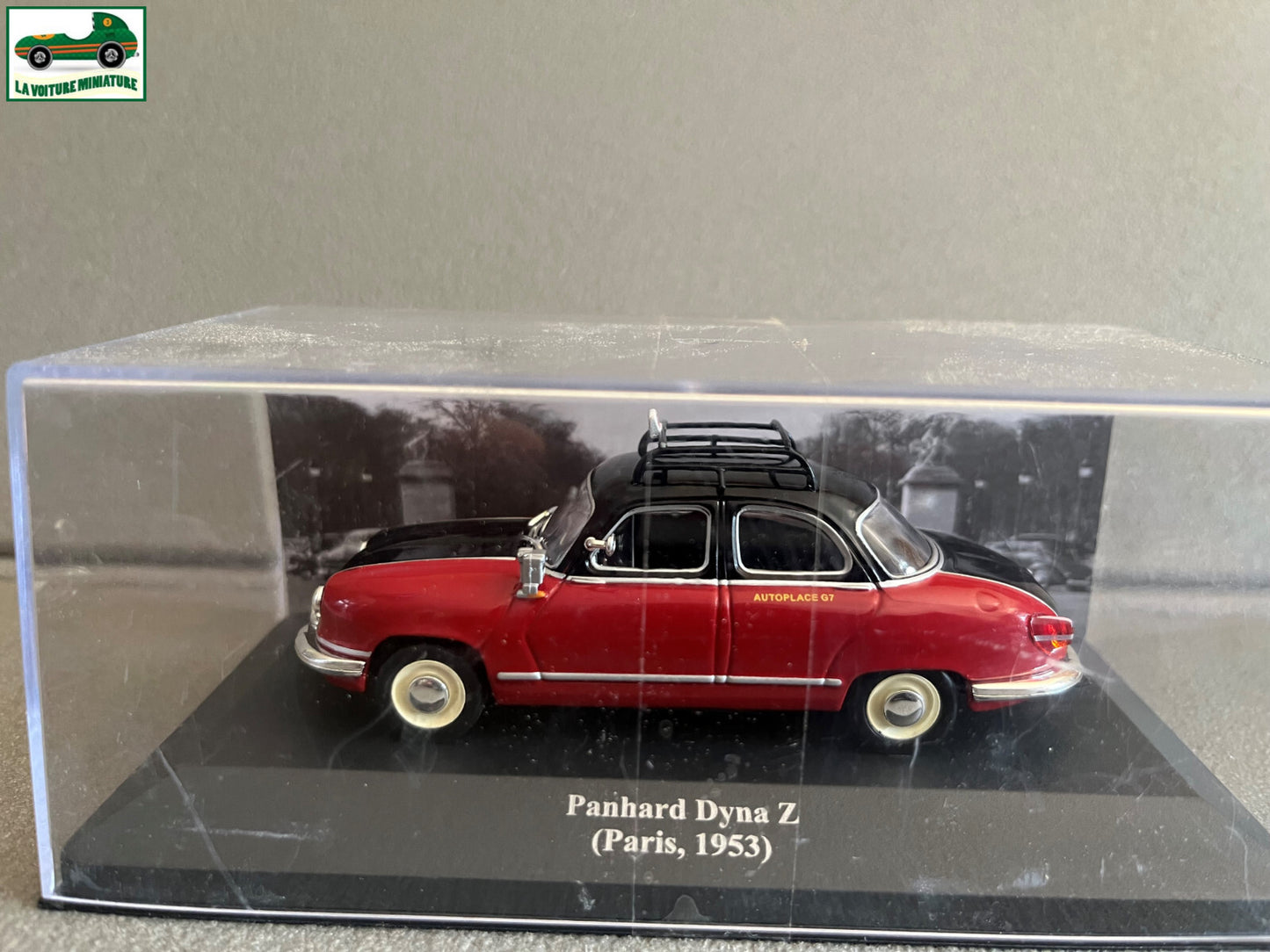 Voiture Miniature Taxi Panhard Dyna Z Paris 1953 Taxis du Monde au 1/43